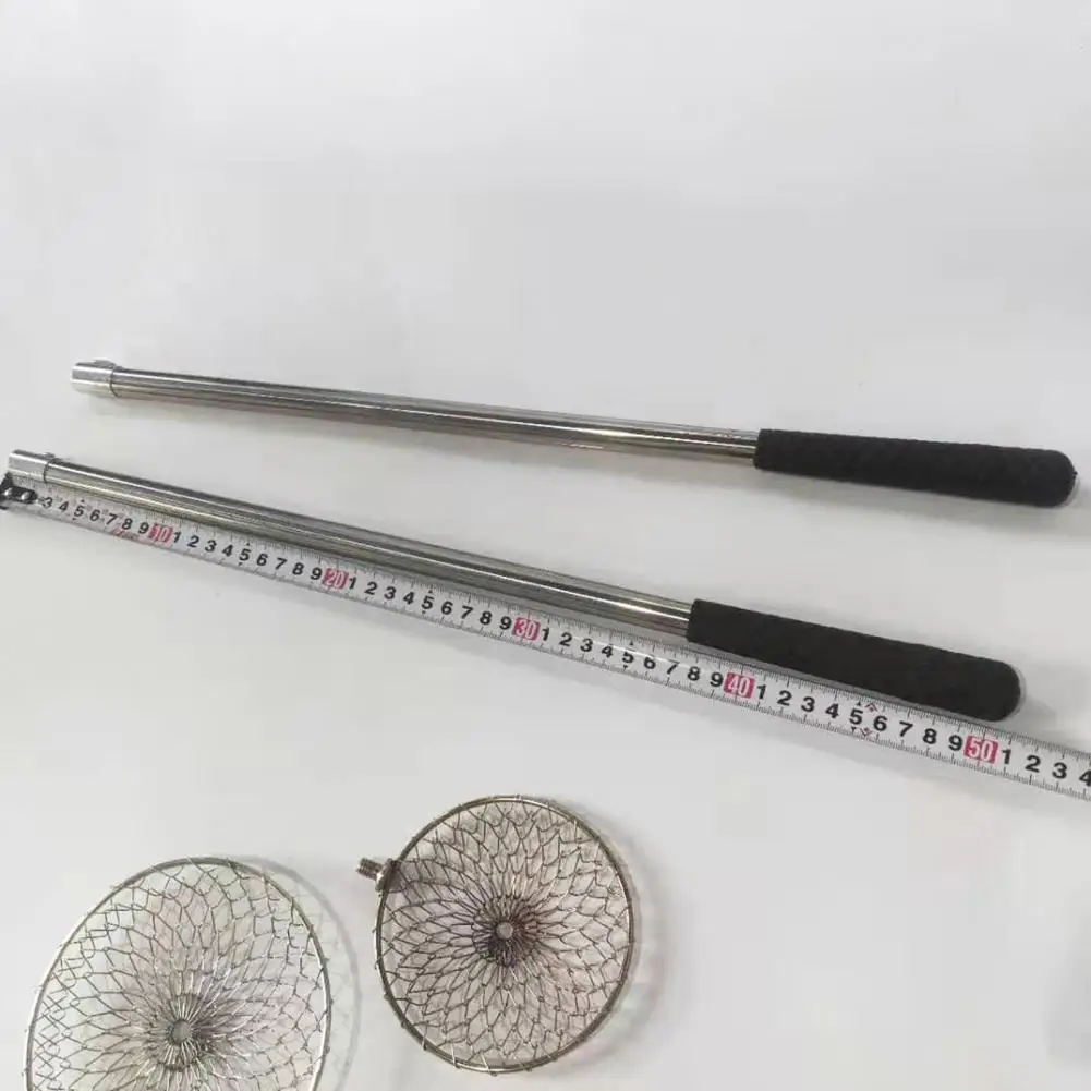 Winter 11/13.5cm Stainless Steel Wire Net Ice Fishing Hedge Mini Fish Strainer Scoops （Handle not included） | Спорт и
