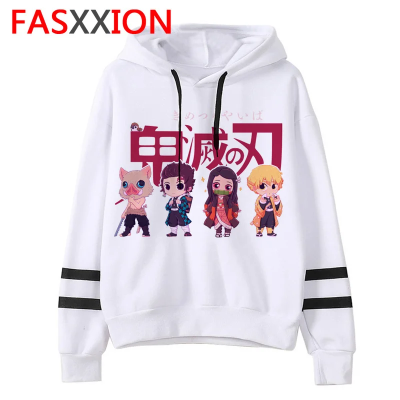 Demon Slayer мультфильм для мужчин/для женщин толстовки аниме унисекс harajuku эстетическое 90s Толстовка ulzzang Графический повседневное Мужской капюшон - Цвет: 2142