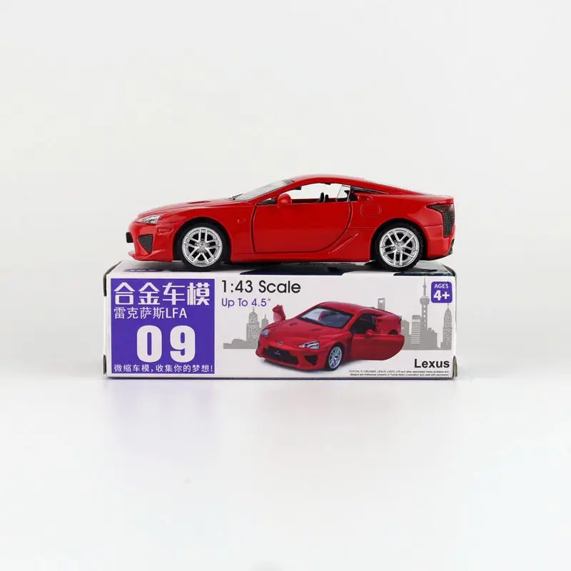 1:43 Lexus LFA Alloy pull-back vehicle model Diecast Metal Model Car | Игрушки и хобби