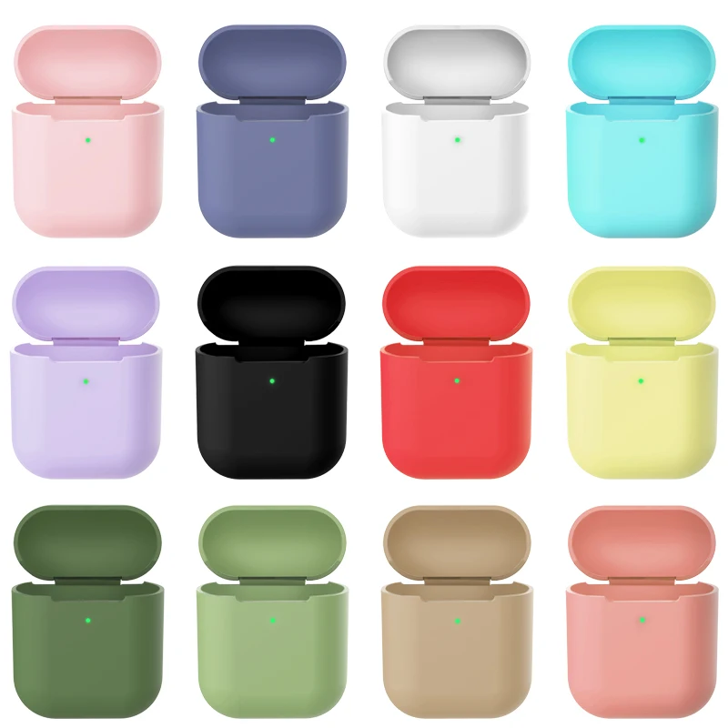 Ультратонкий держатель из ТПУ для Apple Air Pods two Ударопрочный Мягкий силиконовый