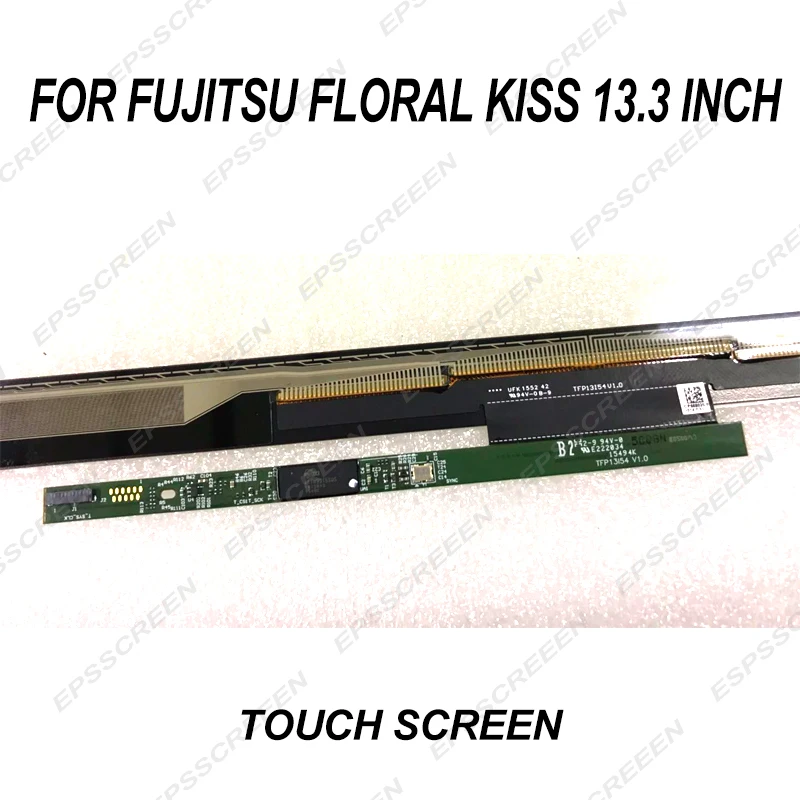 

new replacement 13.3 touch panel for Fujitsu Floral Kiss lifebook screen digitizer display front glass screen women laptop