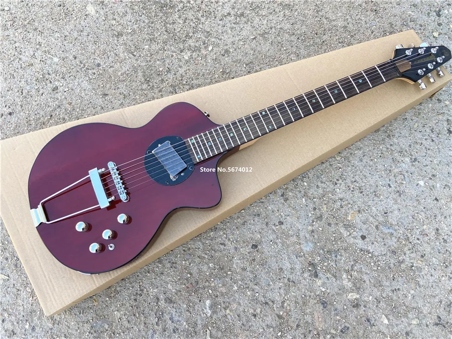 

Высококачественная пользовательская версия винно-Красной джазовой электрической гитары, фингерборд из палисандра, бесплатная доставка