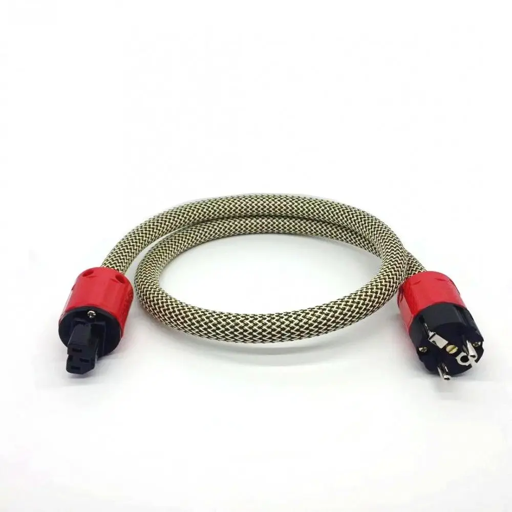 Кабель питания переменного тока HIFI VDA D102MKIII с серебристым покрытием Кабель питания переменного тока HIFI VDA D102MKIII с серебристым покрытием