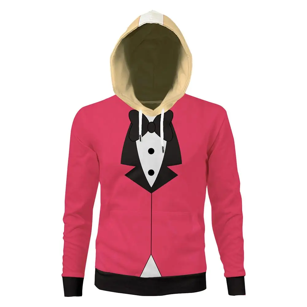 Толстовка Hazbin с 3D принтом для косплея в отеле Чарли толстовка пуловер пальто