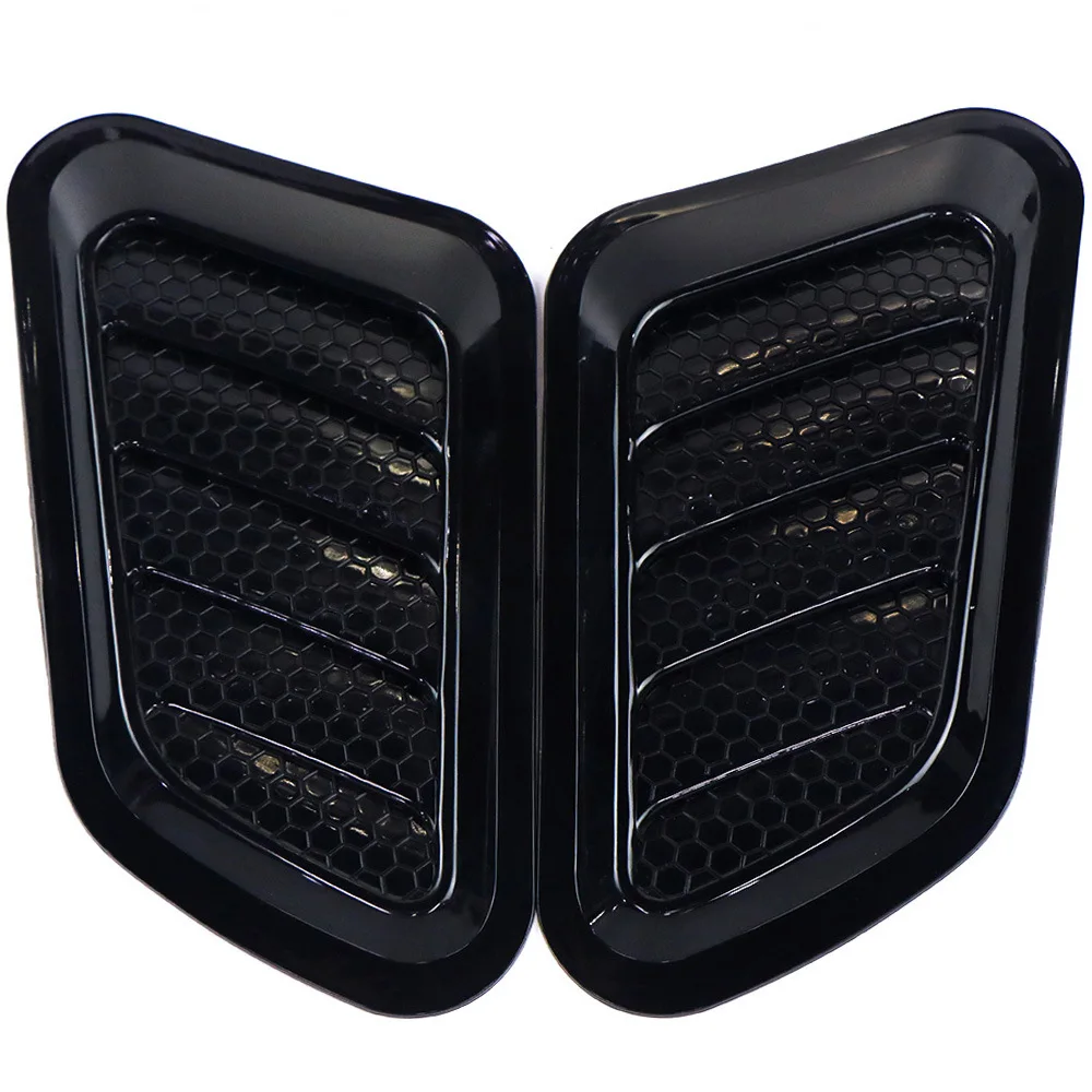 

universal Car fake air outlet hood decorative black air outlet sticker cover