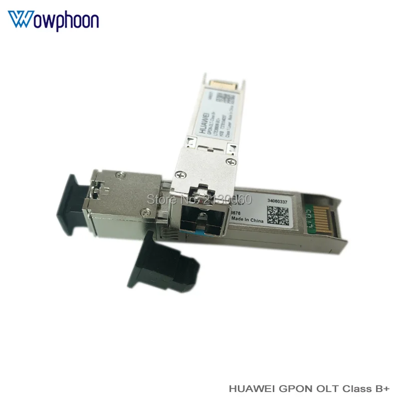 10Pcs Free shipping Huawei GPON-OLT-Class B+ SFP Modules with Singlemode Single fiber Tx 1490nm Rx1310nm SC connector | Мобильные