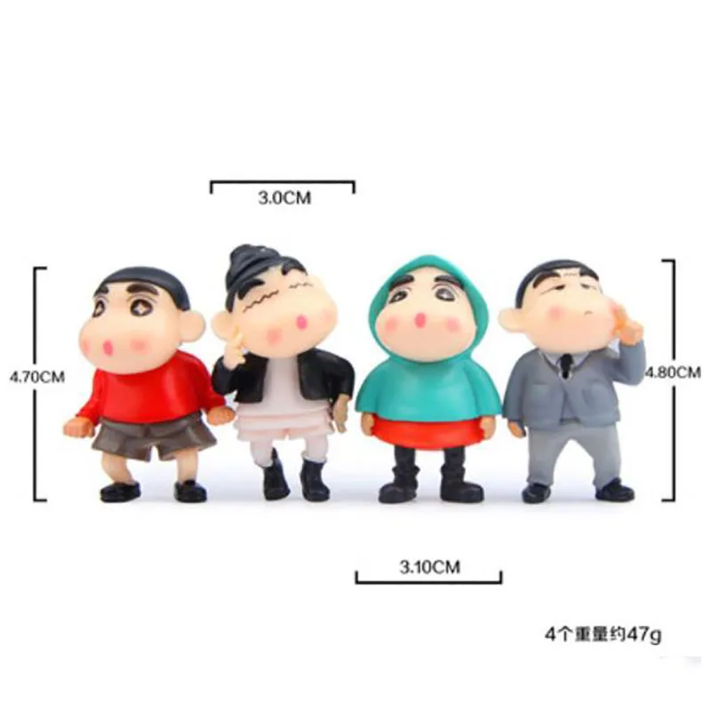 10 шт./Crayon Shin Chan Life Edition ручная работа кукла DIY дикая пейзажная украшения