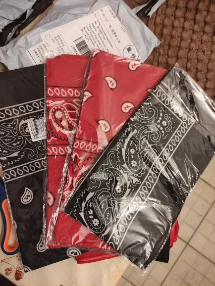 

Fashion Women Cotton Bandana Scarf Square Female Bandanas 55cm*55cm Headwear Rock Girls Head Scarf Headbands Hair Accessories