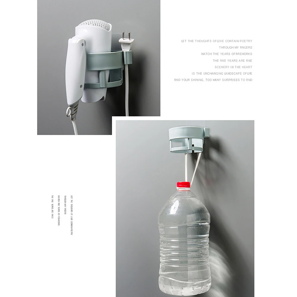 Высококачественный пластиковый фен для волос многофункциональный клейкий