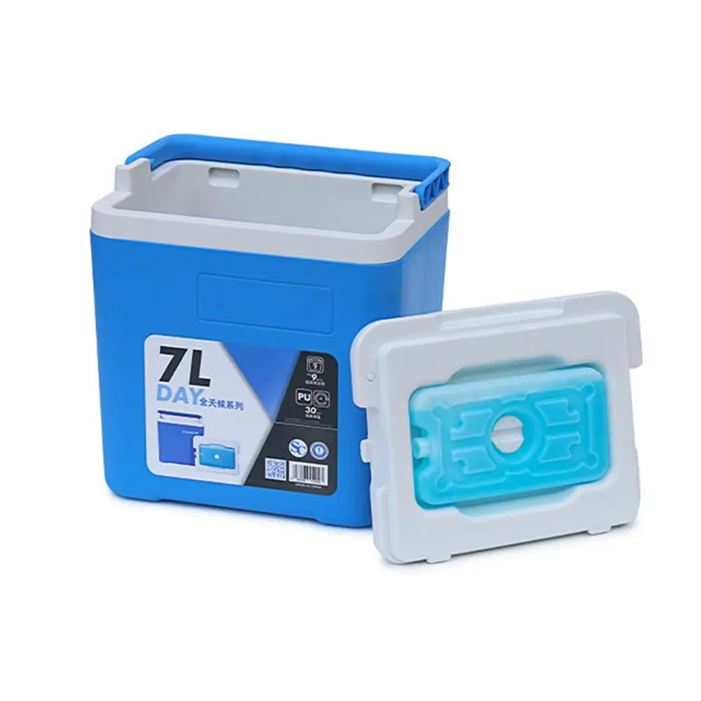

7L Portable Refrigerator Camping Excellent Sealing Performance Incubator Mini Fridge Beverage Drink Beer Food Cooling Storage