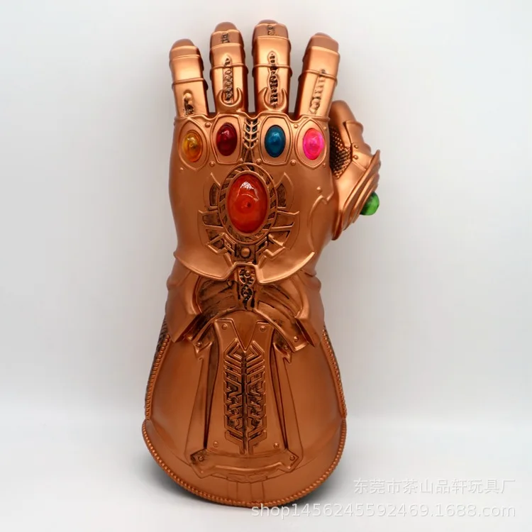 Мести Alliance бесконечные перчатки Thanos Детские 1:1 ювелирные изделия Съемные ПВХ