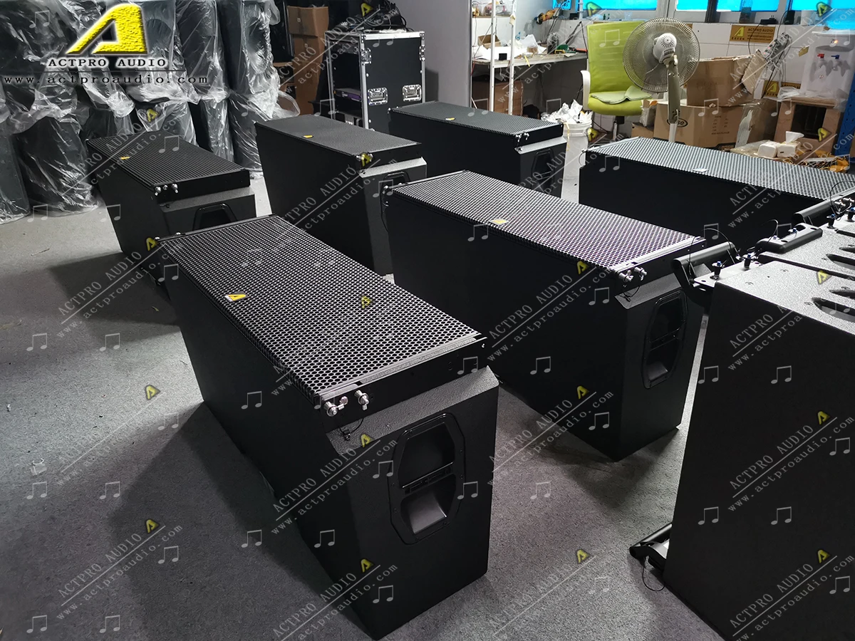 Двойная 12 дюймовая линейная акустическая система J8 и с двумя динамиками 18