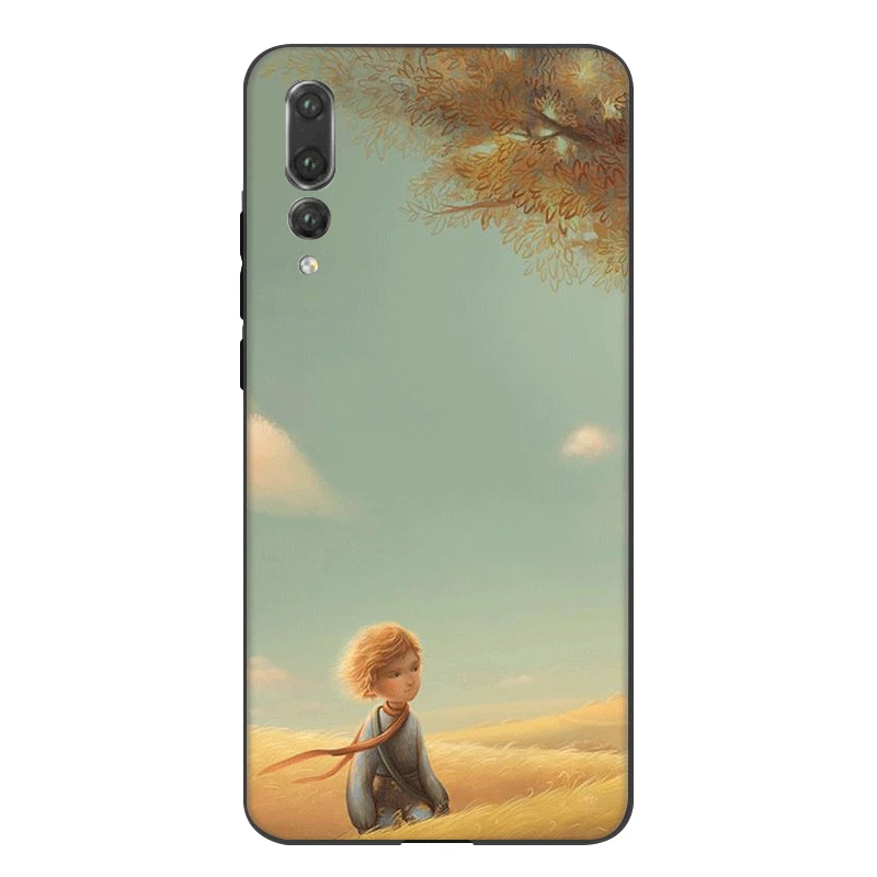 Симпатичные чехлы из мягкого ТПУ для Huawei Honor P8 P9 10 P20 P30 Lite 2019 Pro P Smart Plus Case Little prince and