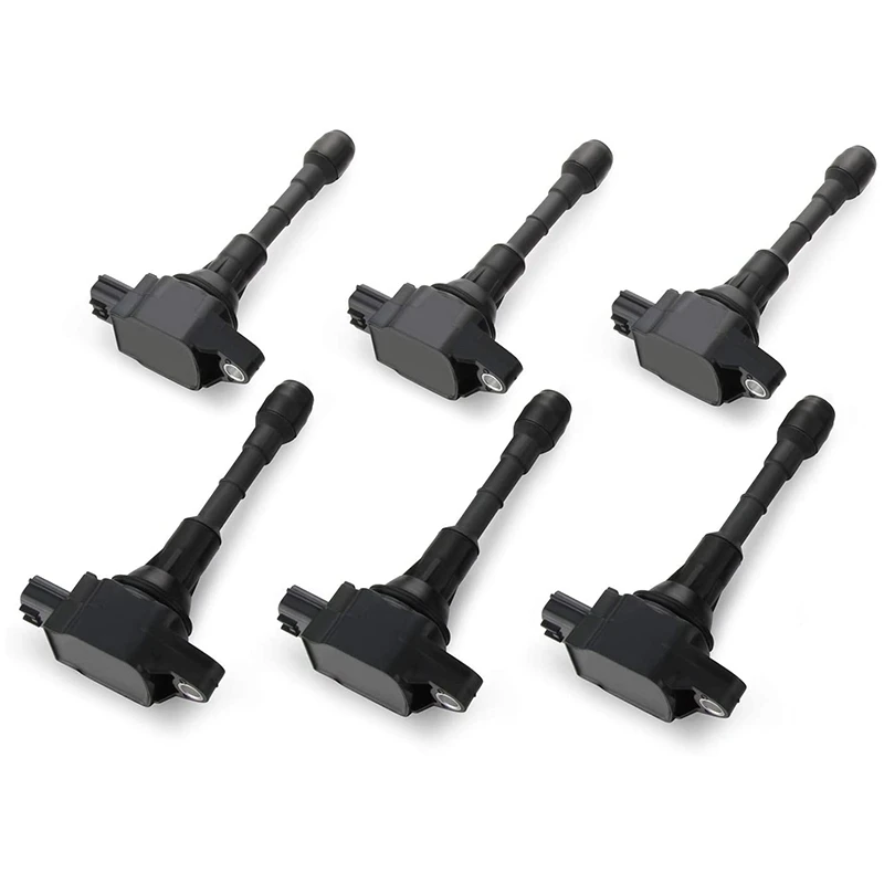 Упаковка из 6 катушек зажигания премиум класса для 07 12 Infiniti Nissan V6 V8 3 5l 5 0 л