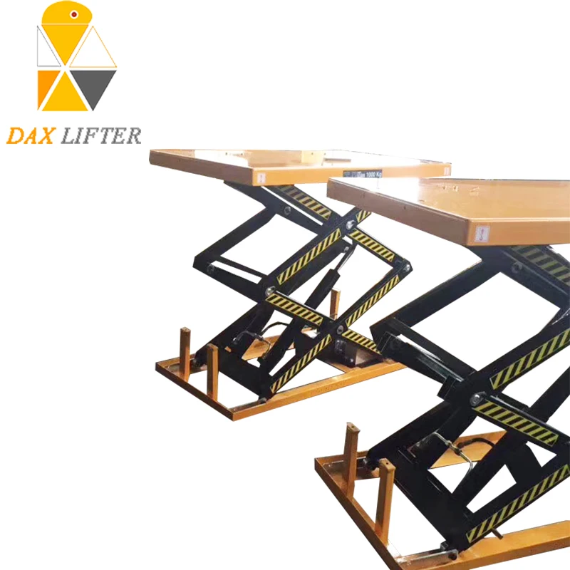 Низкая цена гидравлическая двухножничная подъемная платформа с