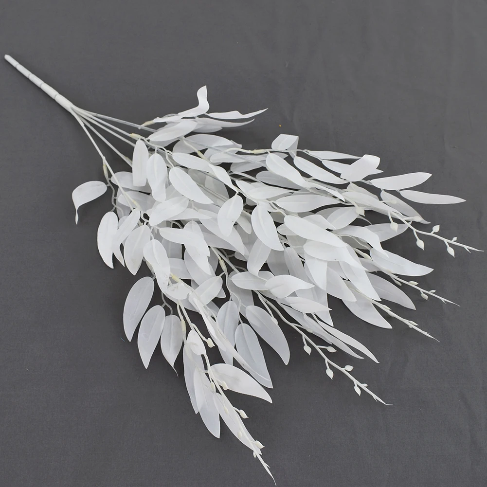 Новинка искусственная ива букет листьев джунгли Свадебный декор Рождественская