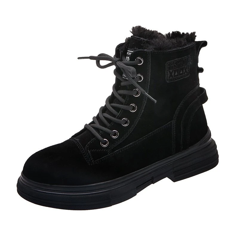 

Women Chunky Ankle Boots 2021 Winter Brand Ladies Fashion Padded Boots Platform Woman Plush Shoes Keep Warm High Top Sneakers