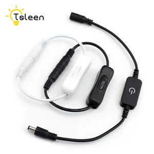 Female Power Switch Cable 2.1mm*5.5mm Dc 12-24v In-Line Connector On Off Inline On/Off Cable For Jac