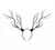 Coffee NEW Headpiece Festival Deer Horn Headdress Long Antlers Tree Branches Horns Hat Hair Headband Cosplay Party Fancy Dress - Color: Coffee