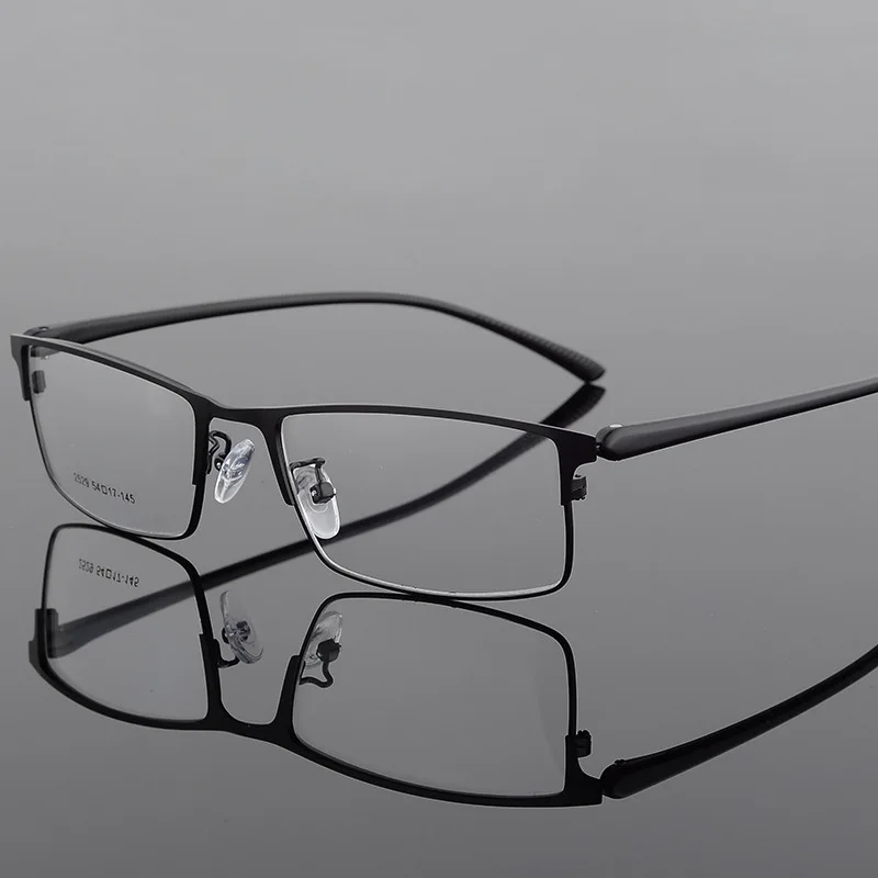 Men's Glasses Frame High-grade Steel Ultra-light Full with Myopia Business | Аксессуары для одежды