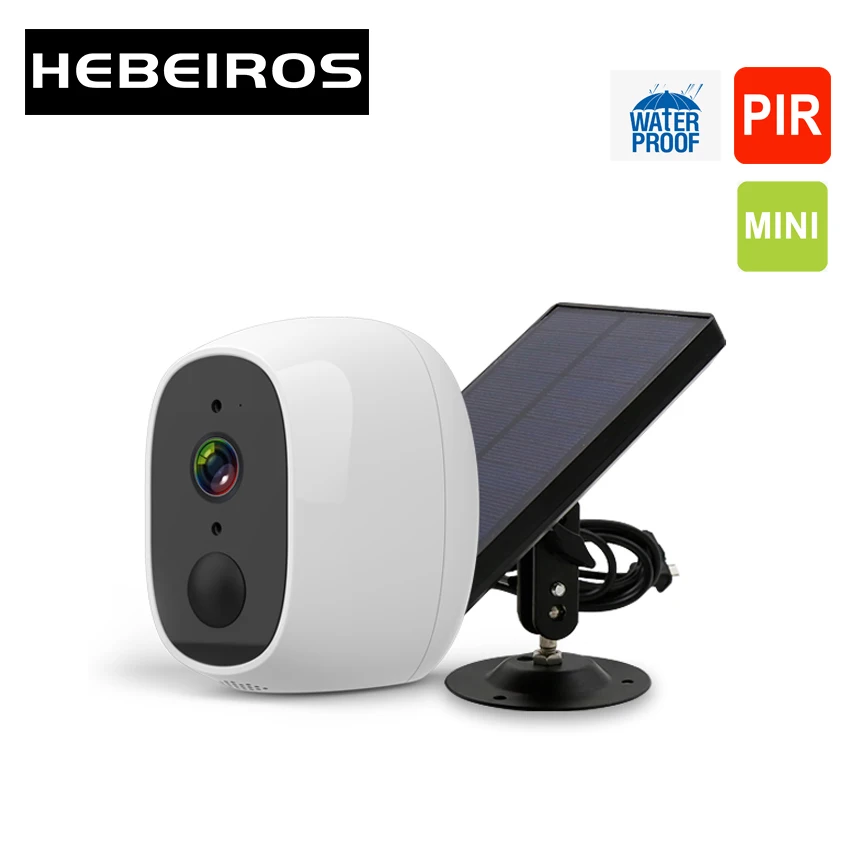 

IP-камера Hebeiros 1080P с солнечной панелью и аккумулятором, 2 мп