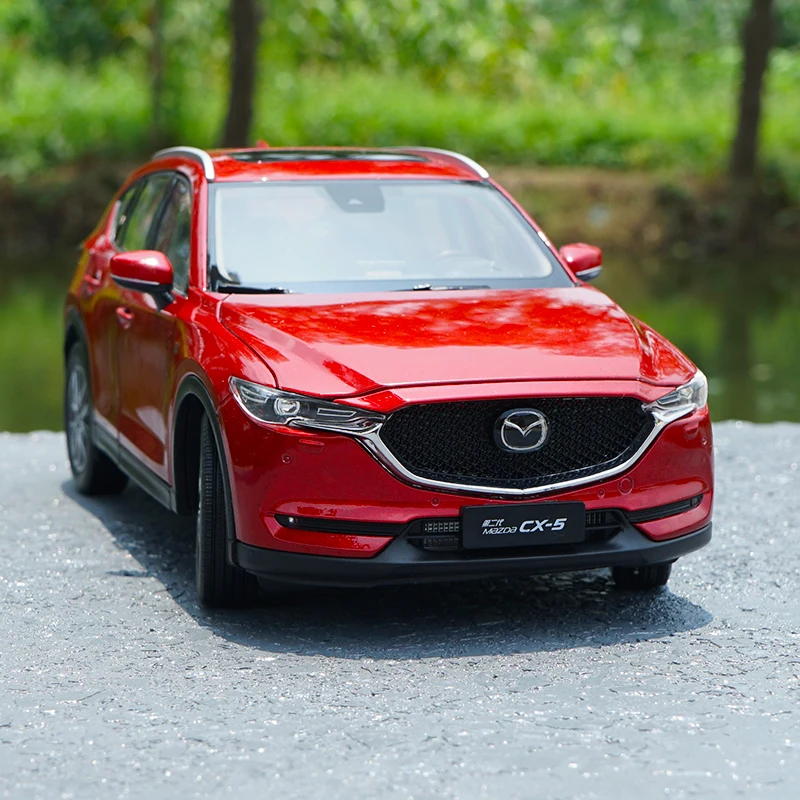 Оригинальный авторизованный подлинный Сплав 1:18 2018 M azda CX 5 CX5 MAZDA Red SUV классические