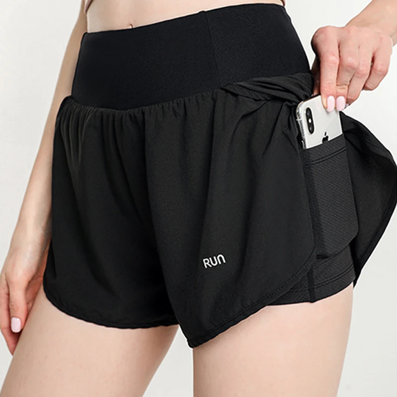 Светильник быстросохнущие шорты для тренировок спортивные женские летние бега