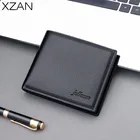 Новые трендовые мужские короткие кошельки высокого качества, модный держатель для кредитных карт, мужской кошелек с крестом, кошелек для монет на молнии