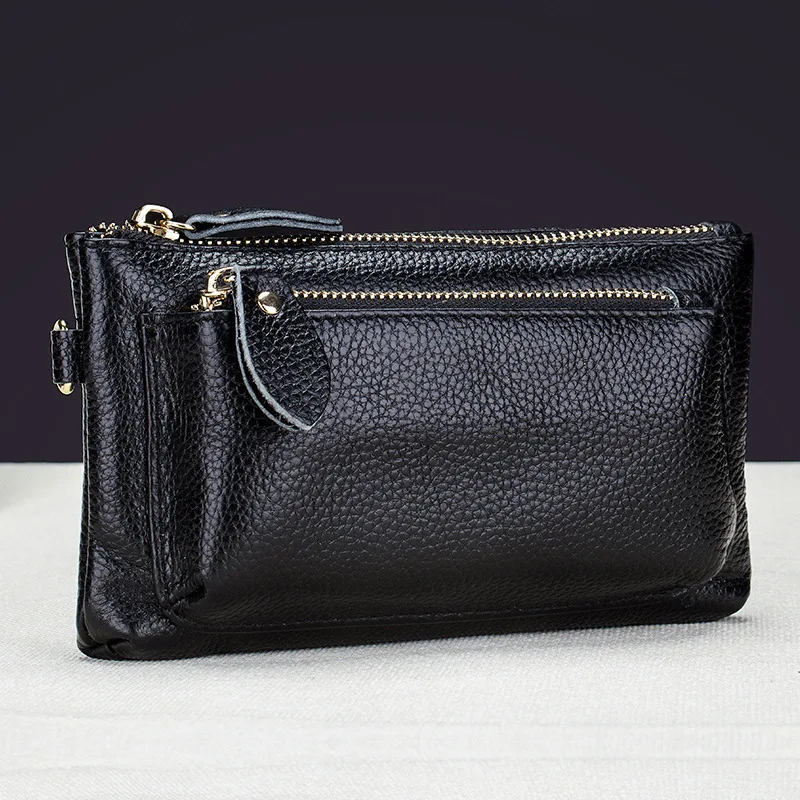 New Brand Designer Women Day Clutches Design Ladies Party Bag Soft Leather 100%Top Layer Cowhide Wallets Handbags High Quality | Багаж и