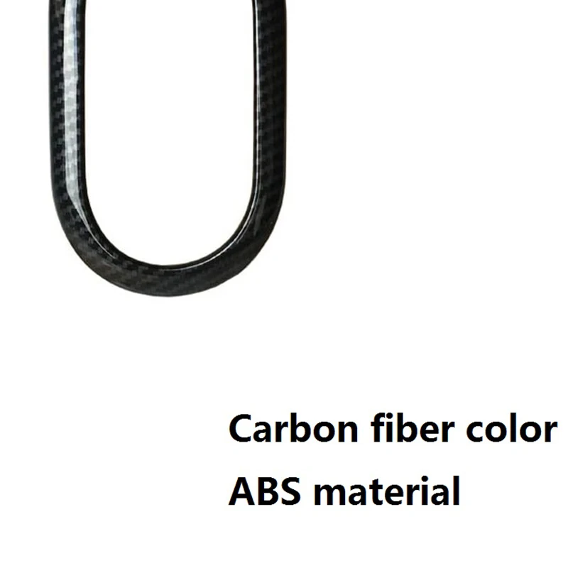 

Car Carbon Fiber Interior Door Handle Decorative for Benz Smart 453 Fortwo Forfour 2015-2020 Accessories