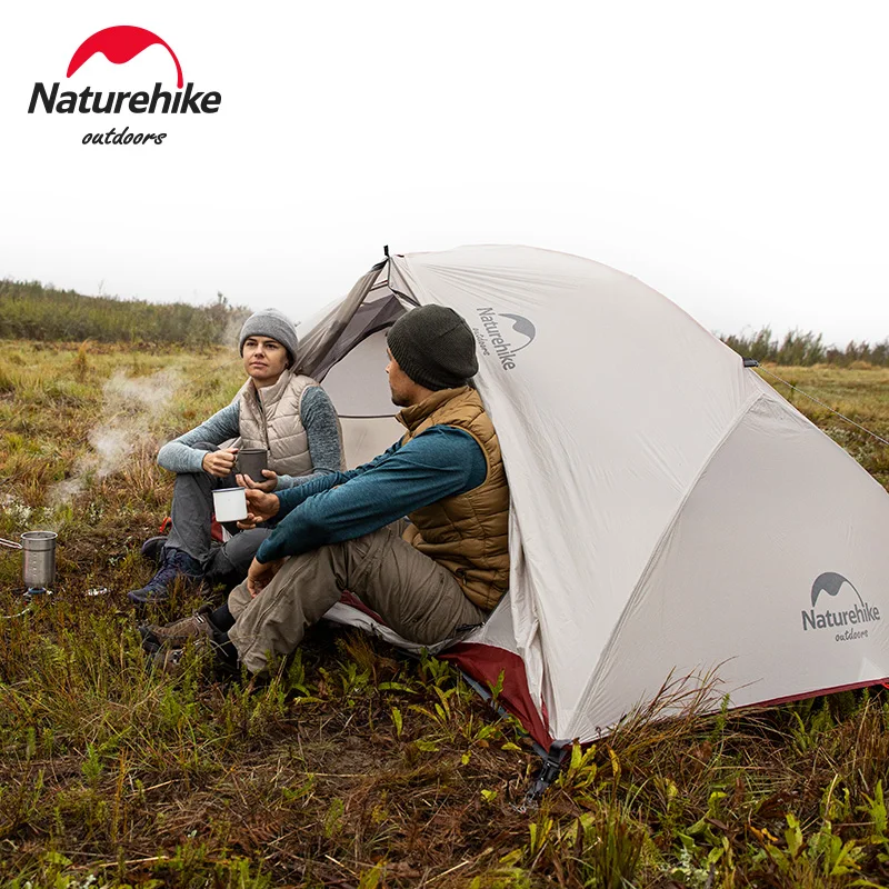 Naturehike Star River палатка 2 человека Сверхлегкая 20D/210T двухслойная непромокаемая