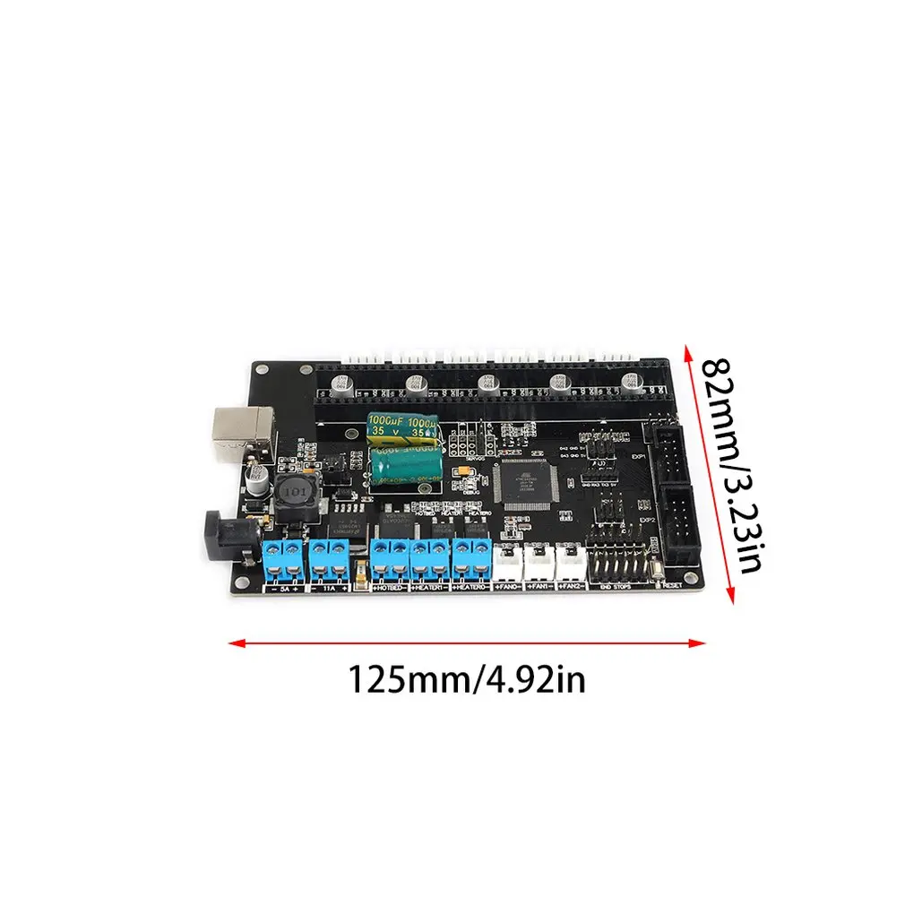 Материнская плата 3D принтер TriGorilla материнская Совместимость Mega2560 & RAMPS1.4 4 слоя PCB