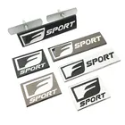 Для Lexus IS200T IS250 RX300 NX RX GS RX330 RX350 CT200 3D металлическая F Спортивная эмблема FSPORT наклейка значок передней решетки автомобильные наклейки