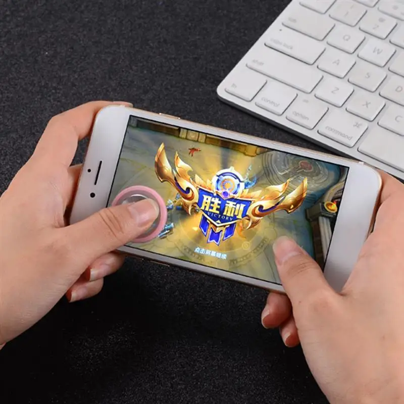 Круглый игровой джойстик мобильный телефон клавишный металлический кнопочный