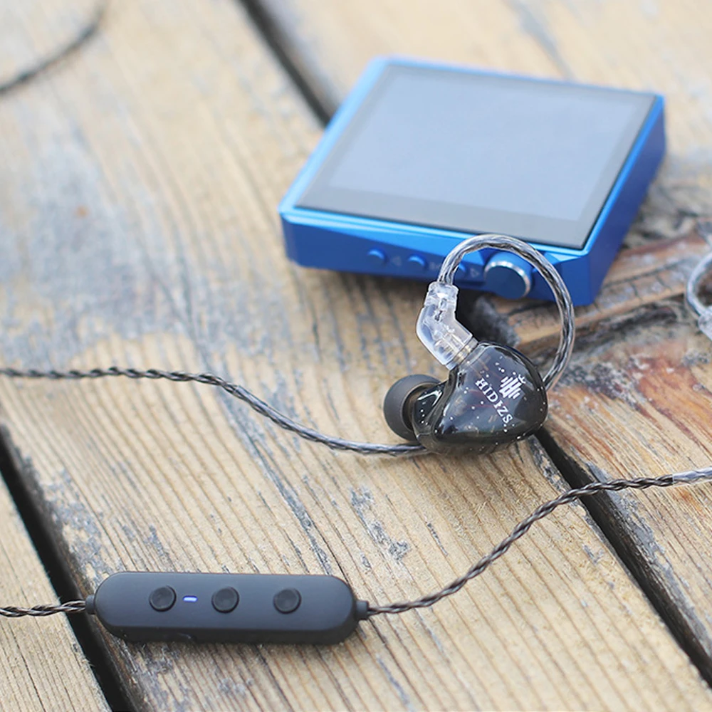 

Hidizs H1 Earphones Sport Neckband Wireless Mic Monitor HiFi Bluetooth Compatible Ear Hook Dynamic For Mobile Phone&PC&Video