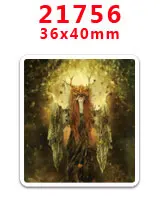 30 шт мультфильм персонаж плоское украшение из смолы PR 21752 - Цвет: 21756