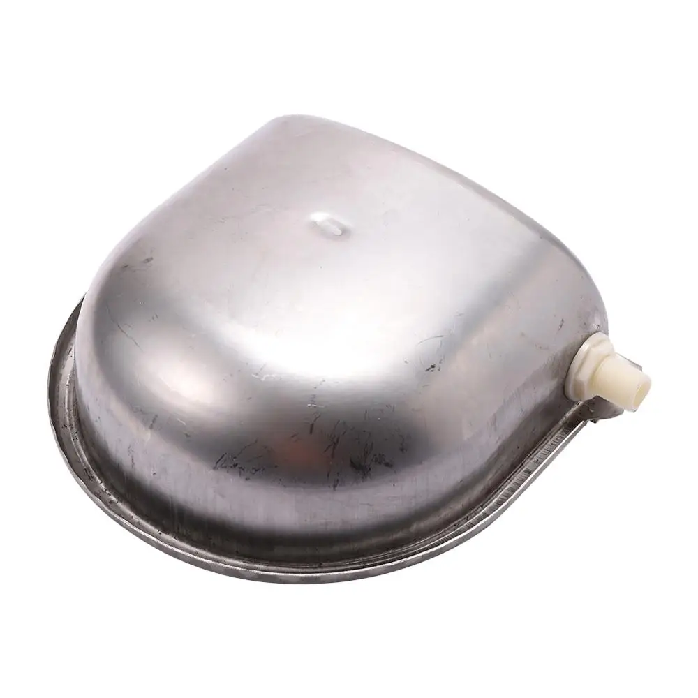 

304 Stainless Steel With Drain Hole Drink Automatic Float Farming Trough Horse Cow Water Bowl Supplies Sheep Dog Pet Goat Cattle