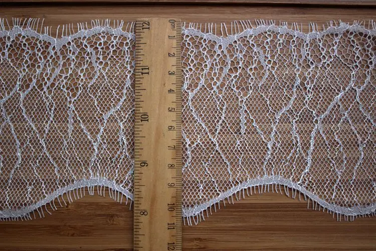 6 м/лот 10 см ширина черные белые ресницы кружевная отделка цветы нижнее белье