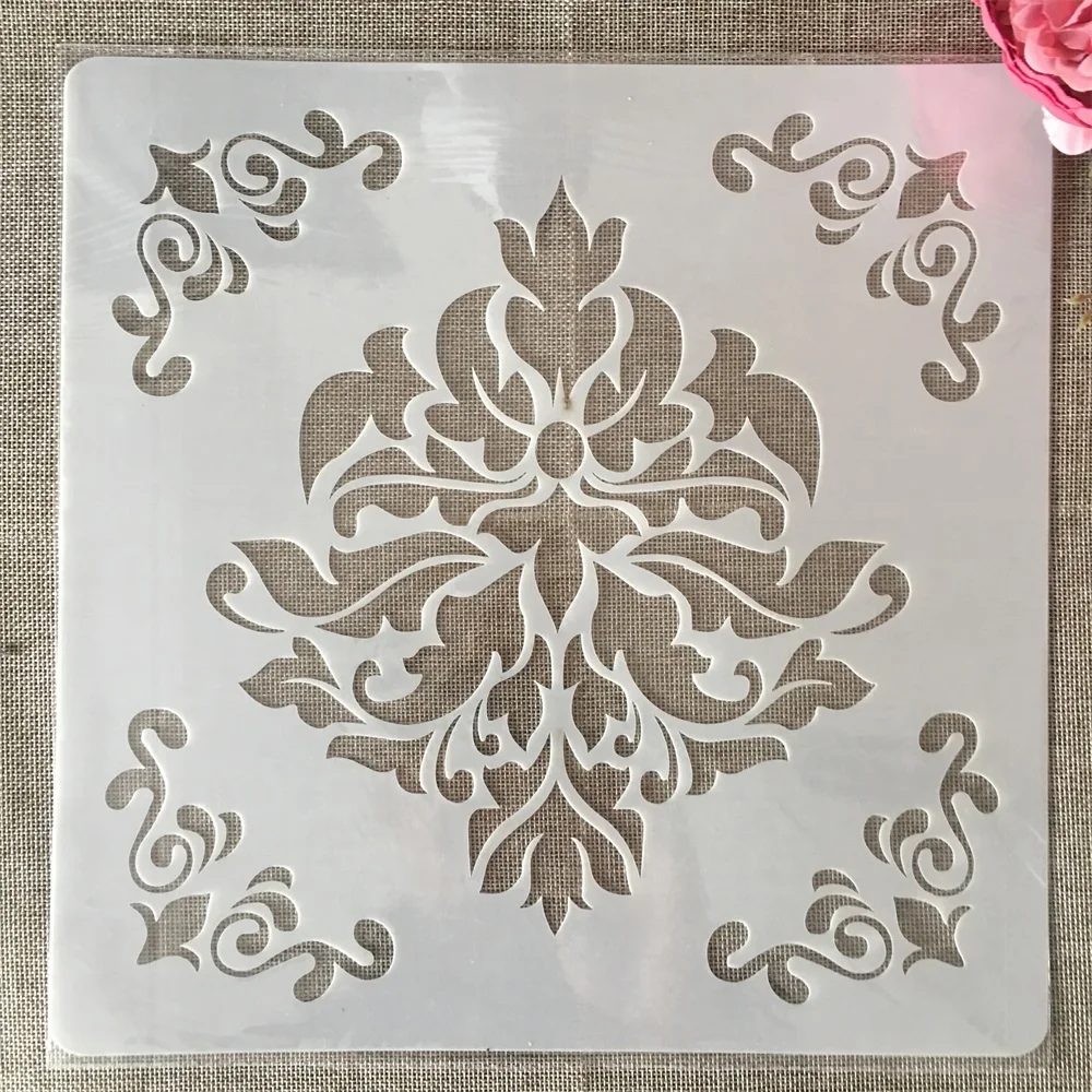 

30*30cm Mandala Totem Flower DIY Layering Stencils Wall Painting Scrapbook Coloring Embossing Album Decorative Template