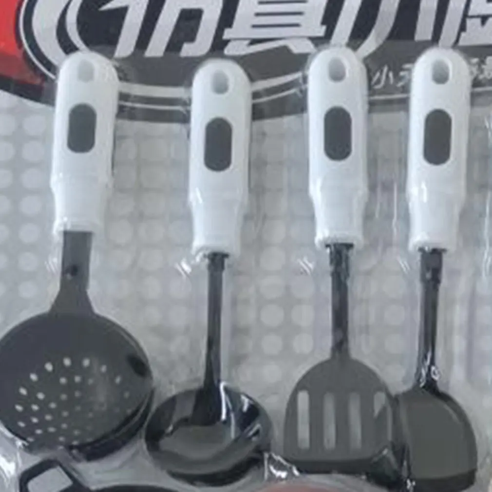 

13Pcs/Set Red Simulation Tableware Kitchen Utensils Pot Spoon Cooking Spatula Knife Pretend Play Girls Toys for Children Gift