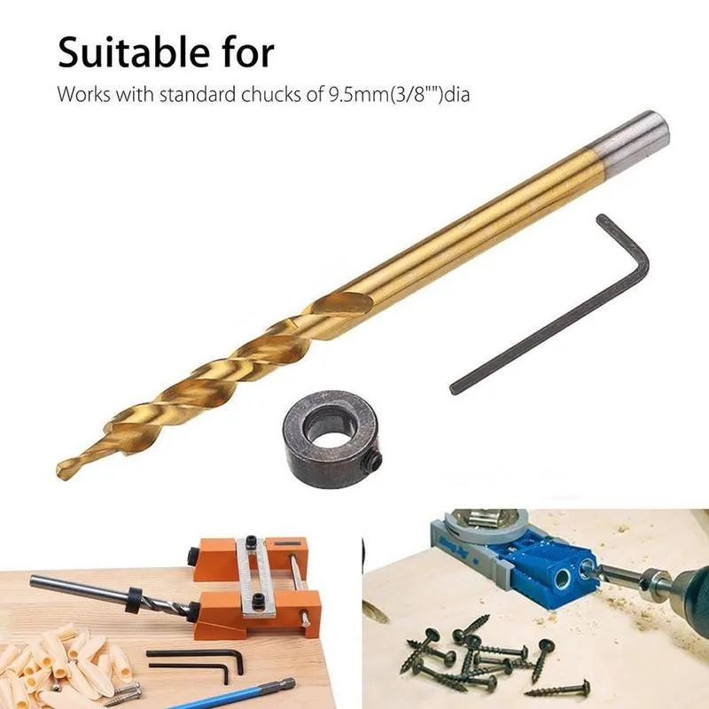 1 шт. удлиненное высокоскоростное стальное сверло для деревообработки наклонное
