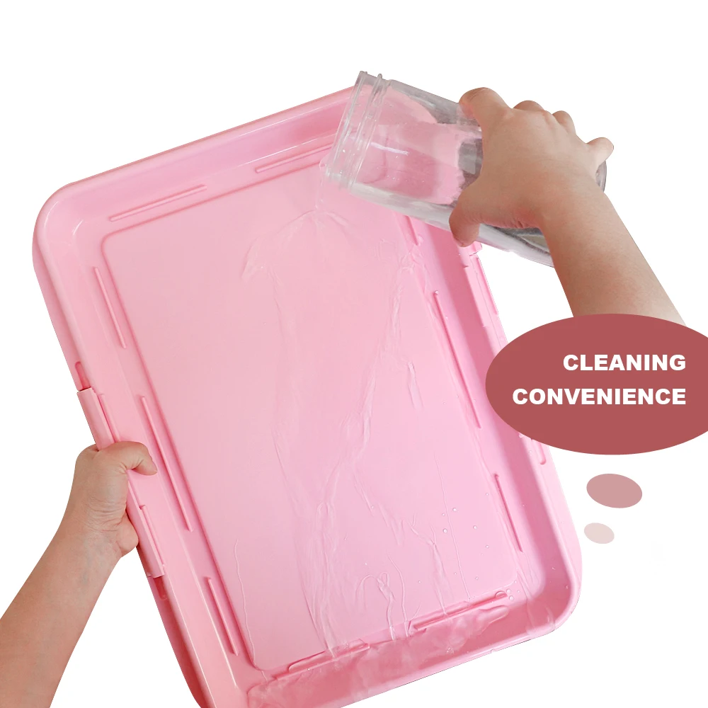 Портативный туалет для дрессировки собак и кошек поднос щенков коврик туалета