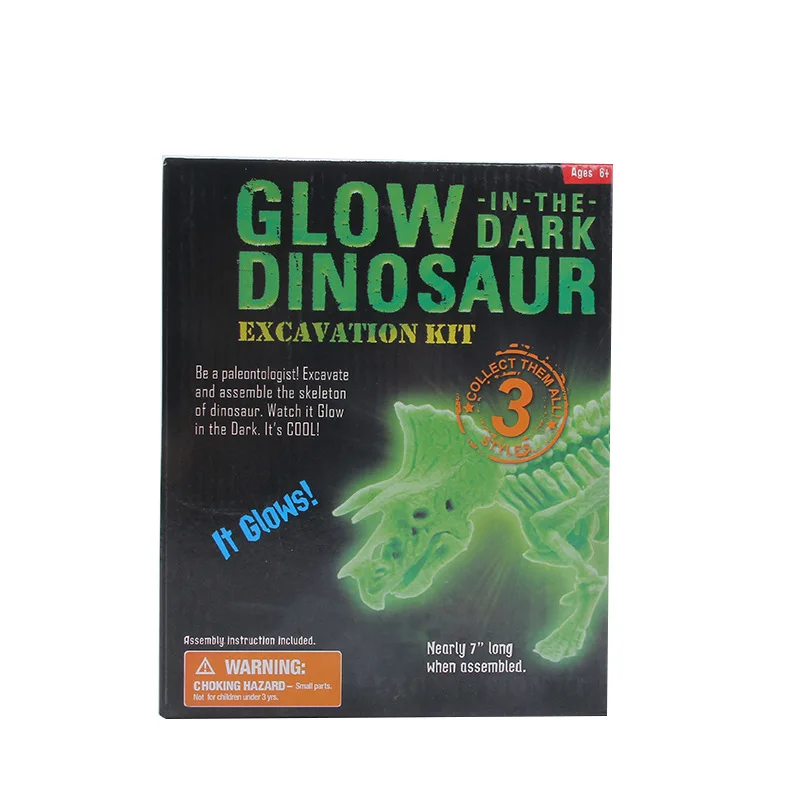 

New Hot Selling Children's Educational Archaeological Mining Toys Creative Assembled Dinosaur Skeleton Fossil Toys