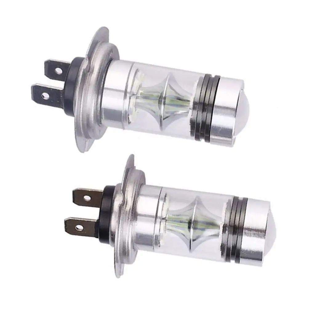 

Dolity 2 шт. H7 100 Вт 2323 высокомощная противотуманная фара светодиодная лампа холодного синего цвета