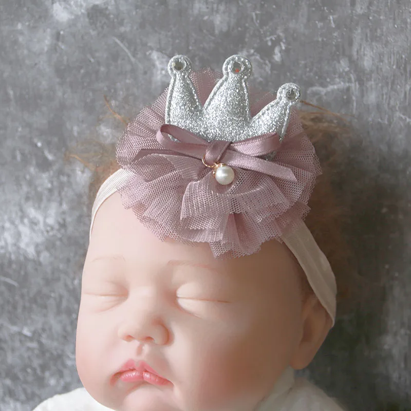 M MISM/новые милые детские аксессуары для девочек с жемчужинами и высокой