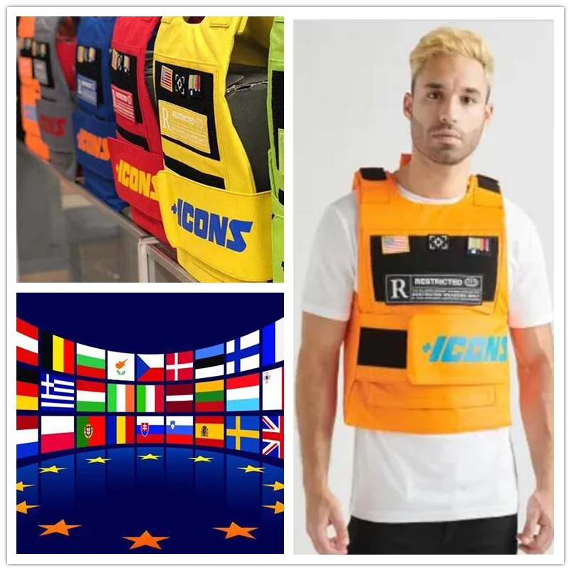 2020 Рэппер хип хоп MC жилет бар танк Топ Мода Новый дизайн уличная мода иконы