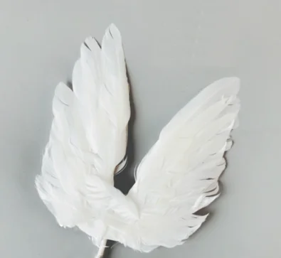 angel wings Крылья ангела, топпер для торта, украшение для торта, ангел с днем рождения, товары для вечеринки, детский Свадебный Топпер для торта, украшение для детского душа - Цвет: angel wings