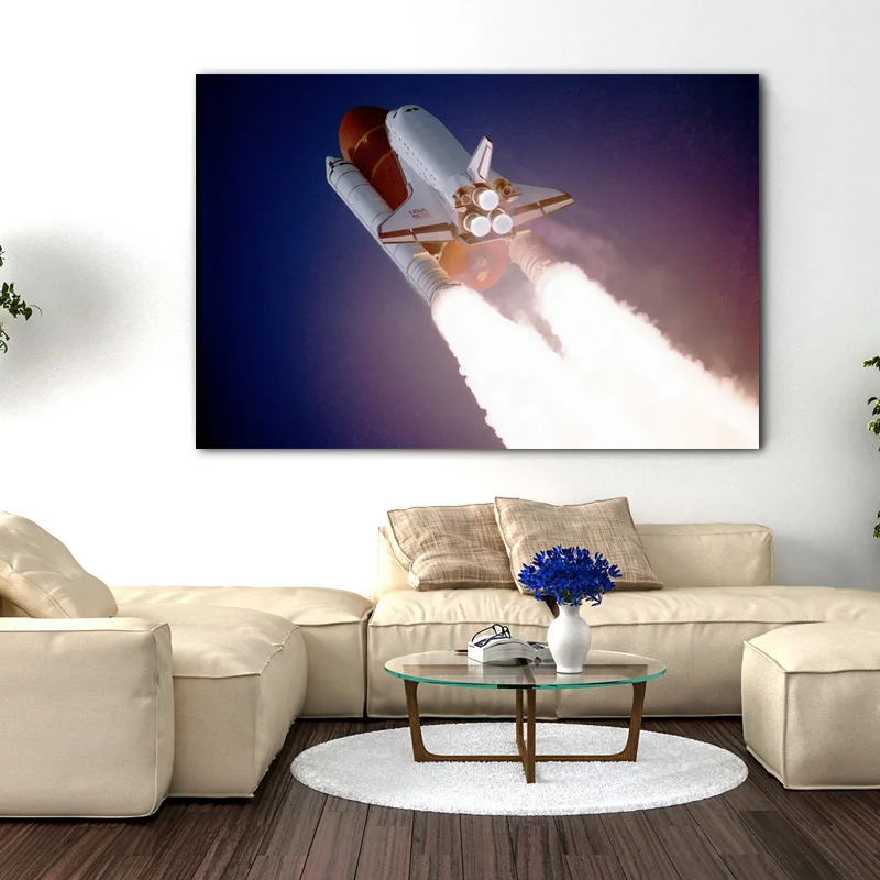 Плакаты и принты космический челнок Challenger обои холст стены искусства картины для