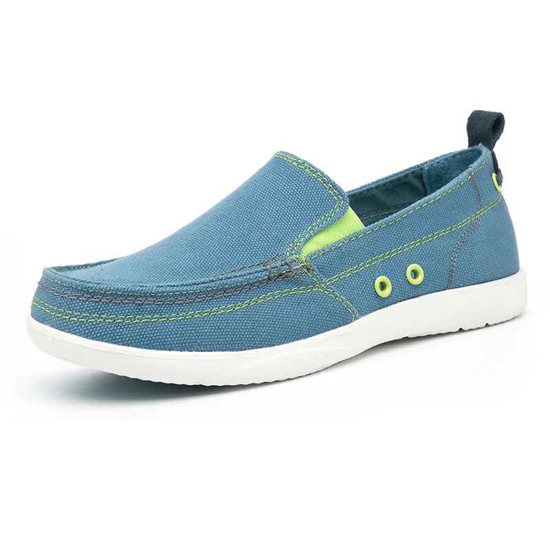 2019 Spring Autumn Canvas Shoes Men Lightweight Breathable Casual Comfortable Loafers Lazy Driving Walking Footwear | Обувь