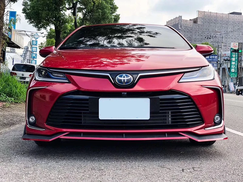 For Toyota Corolla Body kit spoiler 2019-2020 ABS Rear lip rear front Bumper Diffuser Bumpers Protector | Автомобили и мотоциклы